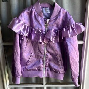 Disney Lavender Frozen Satin Jacket